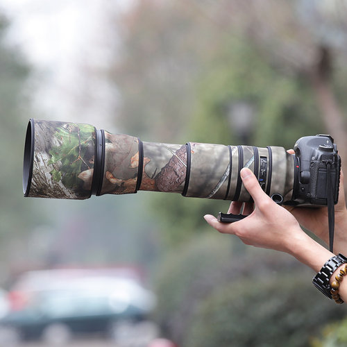 适用TAMRON腾龙150-600mmA011长焦镜头迷彩炮衣保护套150600一代 - 封面