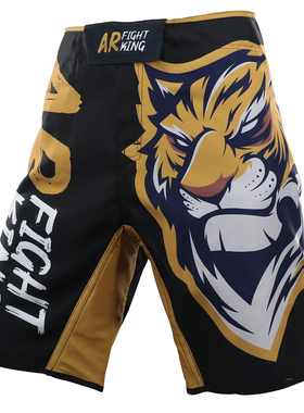 MMA搏击运动老虎短裤子UFC综合格斗训练短裤健身柔术泰拳比赛定制