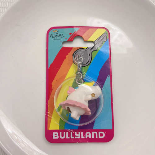 Bullyland 全新原封包装 仙女幸运星独角兽 绝版卡通钥匙扣