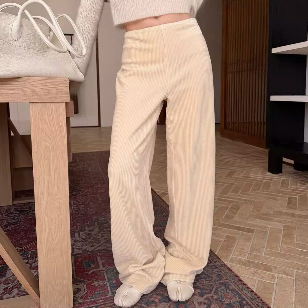 2025冬季新款百搭显瘦长裤