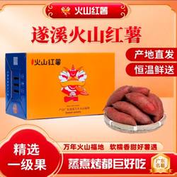 北部湾遂溪火山糖心番薯红薯新鲜软糯地瓜沙地烤地瓜榴莲蜜薯糖化