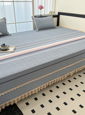 2025新款全棉夹棉大炕盖土炕火炕简约纯棉榻榻米床盖四季通用夏季