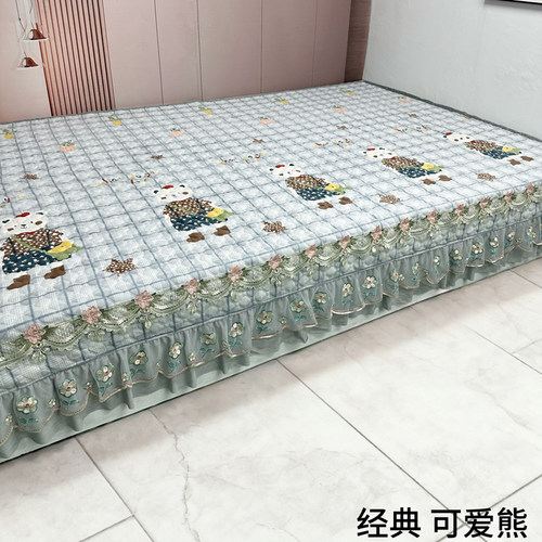 榻榻米床盖牛奶绒火炕专用炕盖农村大炕上的专铺床单土炕炕毯炕垫