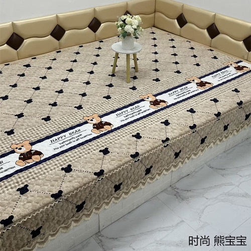 牛奶绒大炕盖榻榻床单