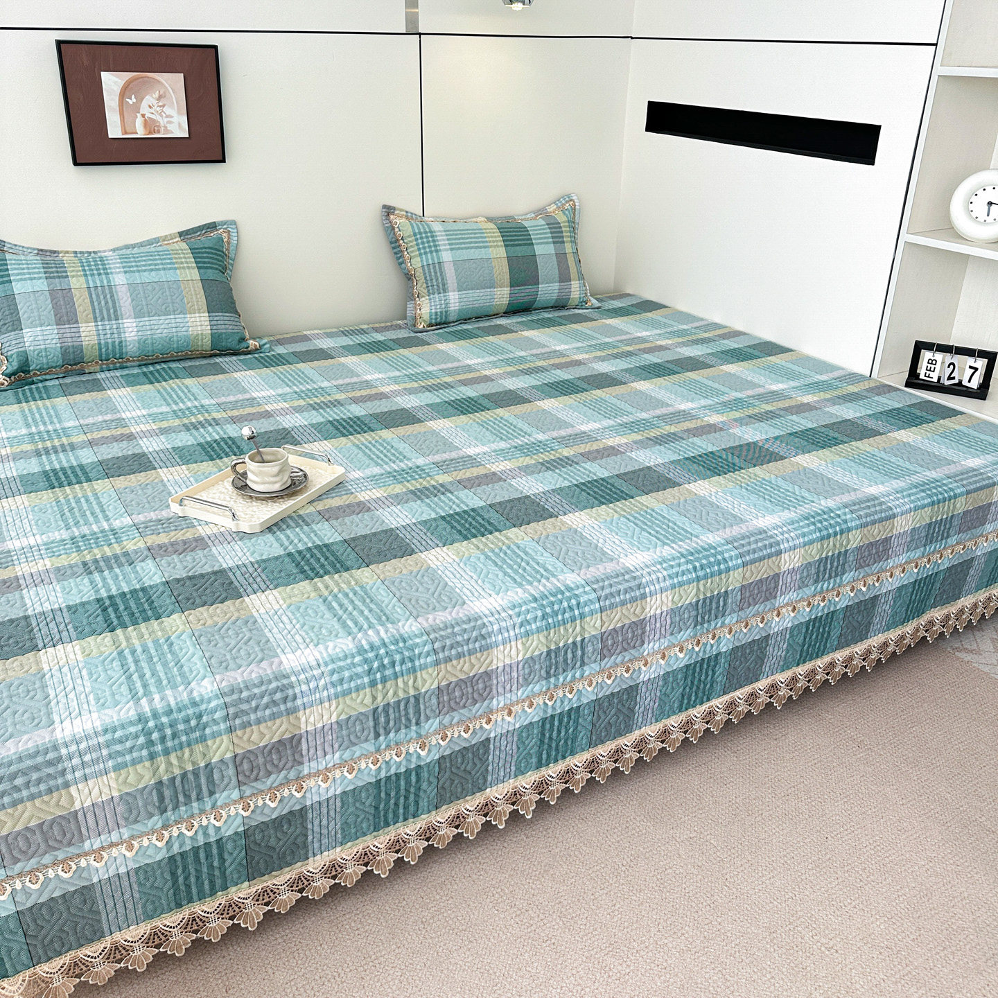 2025新款炕盖纯棉农村大炕上的床盖全棉榻榻米专用床单炕毯四季,床上用品,床盖,淘宝优惠券,粉丝福利购,淘宝优惠卷