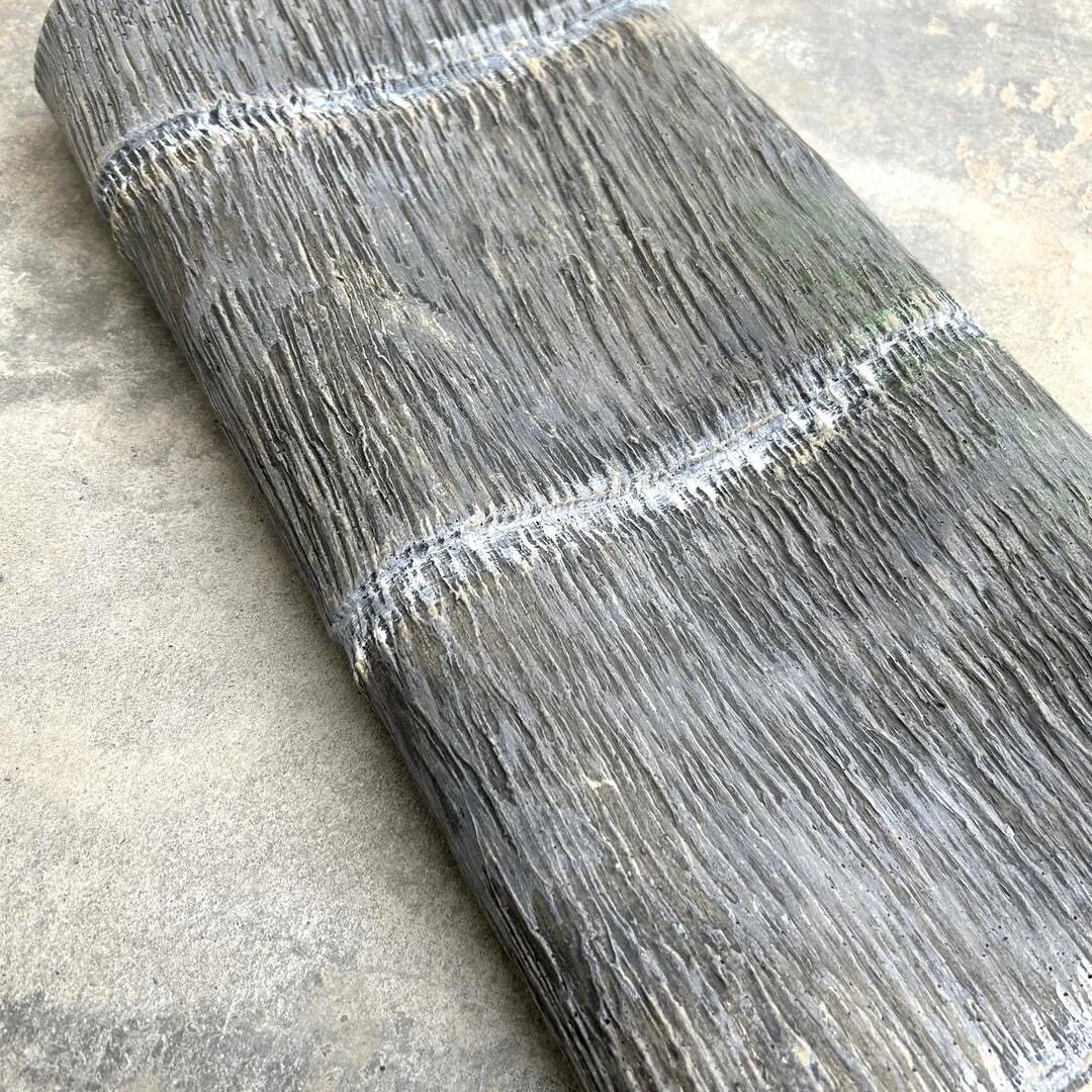 仿真椰子树皮模具管道装饰包柱子包水管遮挡装饰室内外假树皮防水