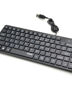 有线笔记本电脑小键盘K8便携轻薄USB巧克力按键工业数控机PS2数字
