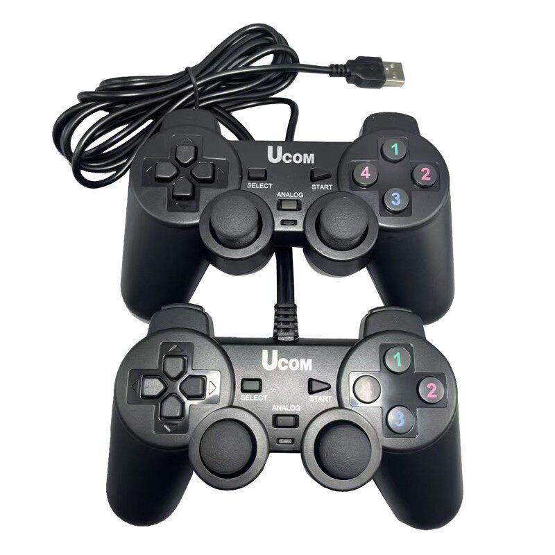 双打笔记本游戏手柄PC台式电脑有线USB摇杆双人FC红白机经典怀旧