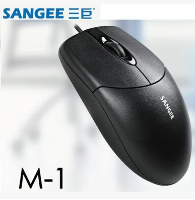 三巨m1光电鼠标办公商用ps2圆口