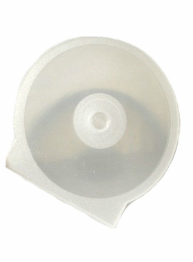 透明白色12cm半圆CD盒DVD光盘盒 贝壳胶盒刻录盘大光盘保护盒PP盒