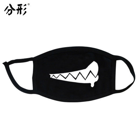个性口罩雾霾口罩sj恩赫银赫infinite浩沅同款拉链搞怪口罩PM2.5