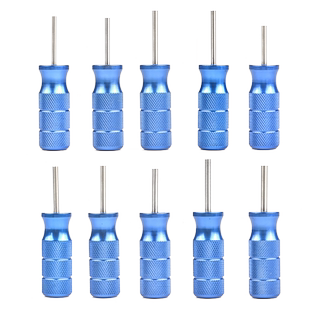 IWISS汽车连接器端子退针器退pin AMP插针插头取针器拆卸推针工具