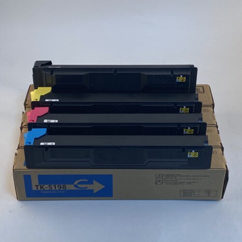 适用京瓷TK-5198粉盒TASKalfa 306ci复印机墨盒Kyocera Mita TASKalfa 306ci碳粉墨粉组件TK5198BK/C/Y/M