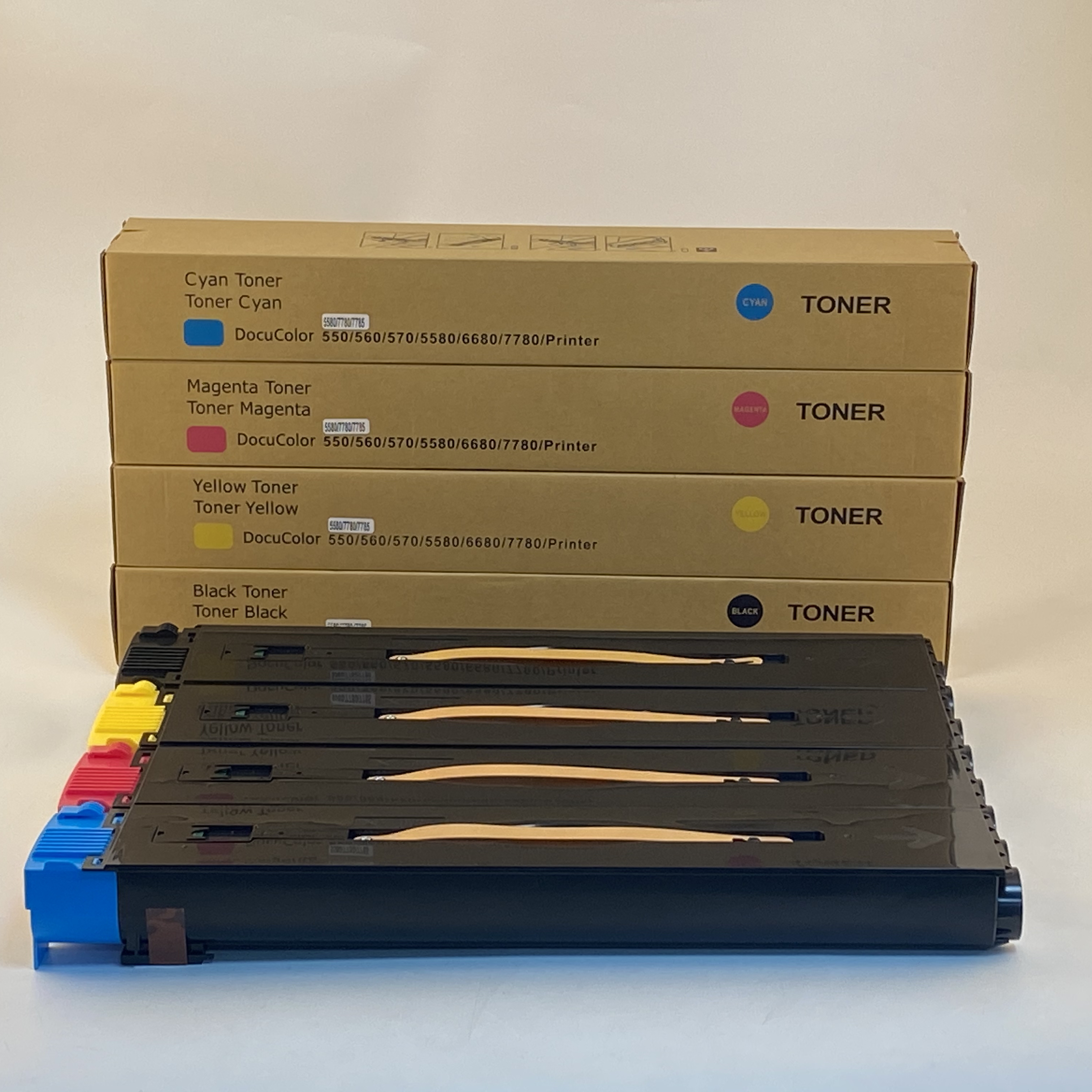 适用富士施乐C5580粉盒IV 6680 7780墨盒V C5580 5585 6680 6685 6688 7780 7785碳粉DCC7780复印机硒鼓