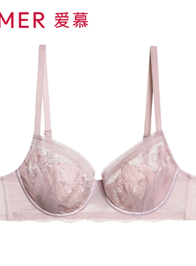 【花瓣内衣】爱慕内衣女轻薄防凸点大胸显小文胸AM138331