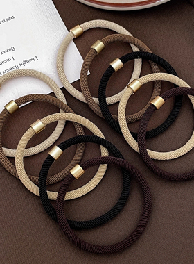 头绳女高端成人橡皮筋皮套发圈高弹力耐用扎头发发绳头饰2025新款