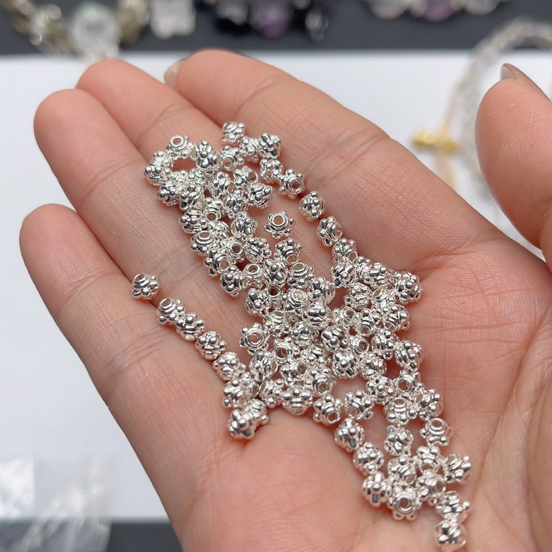 86号5毫米银色蜻蜓眼隔珠100个,饰品/流行首饰/时尚饰品新,其他DIY饰品配件,淘宝优惠券,粉丝福利购,淘宝优惠卷