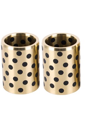 MPBRU20 25 30-15 16 20 25 30 40高力黄铜石墨铜套无油衬套