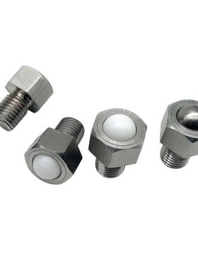 万向球QDE02 QDE03-5 6 8 10 12 16 20 钢珠滚轮