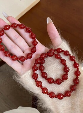 许我耀眼赵露思同款手串简约个性小众手链转运闺蜜礼物送女友生日