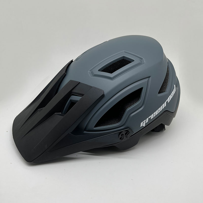 绿道骑行头盔磁吸扣且可拆帽檐