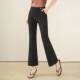 通勤微喇裤 新款 九分修身 女2026年夏季 高腰 显瘦休闲裤 商场品牌时尚