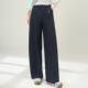 简装 垂感高腰直筒裤 裤 女2026年春夏新款 显瘦减 阔腿裤 商场品牌时尚
