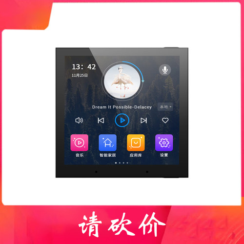 向往S5语控智能吸顶背景音乐主机