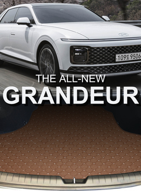 适用hyundai GRANDEUR gn7 22-2024款现代grandeur后备箱垫 azera