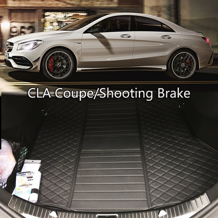 右軚benz cla35后备箱垫 cla250 200 shooting brake cla45 amg