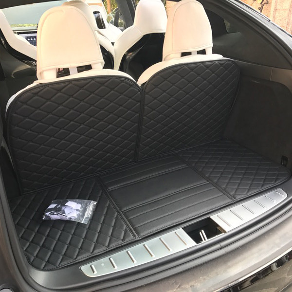 适用于特斯拉tesla suv modelx 75d 90d 60d 100d p100d 后备箱垫