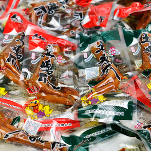 湖南正品山冲角里卤制土鸡爪500g休闲小包鸡爪子凤爪鸡脚零食小吃
