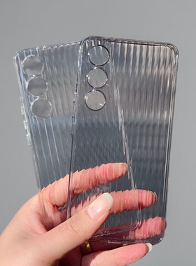 魅族21水晶波纹手机壳肤感水晶壳不易发黄pc手机壳