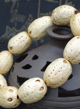 文玩天然五眼六通菩提