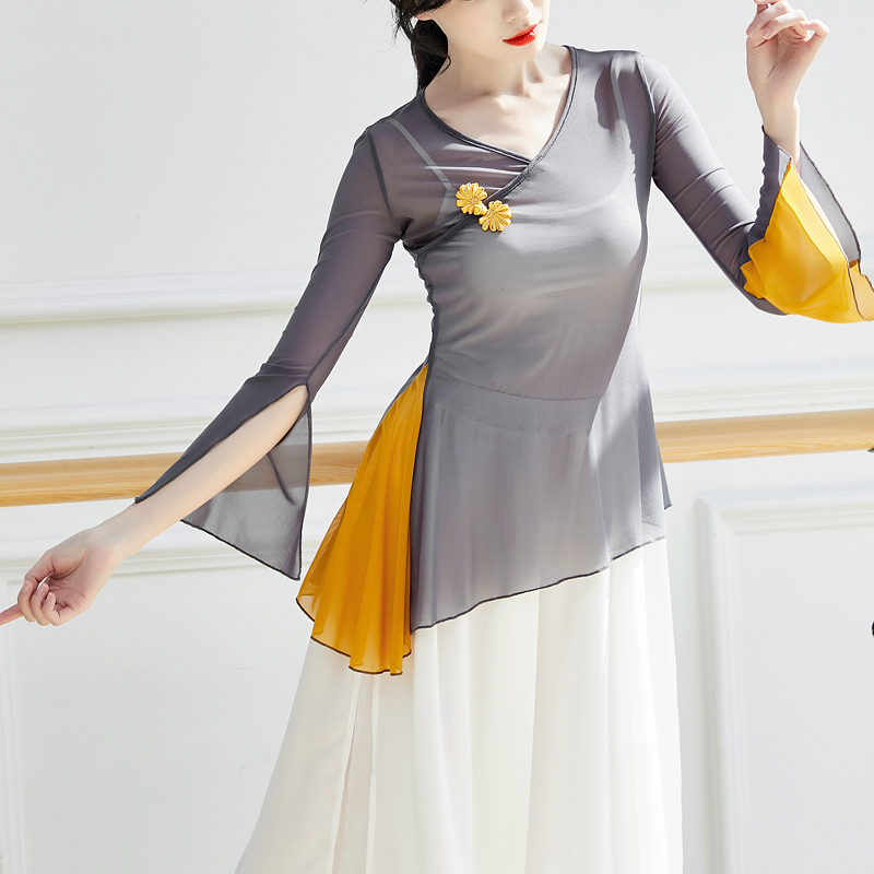 古典舞民族基训艺考身韵上衣