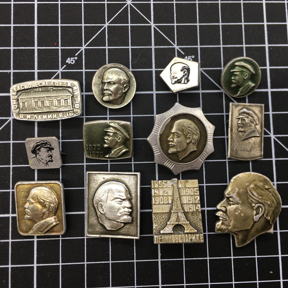 苏联列宁奖章原品12枚