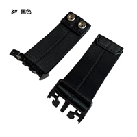 3# Черная пряжка для лямки (кусочки) (3,8 см)