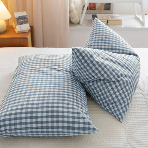 纯棉50x80cm加大号大枕套全棉特大尺寸60x90成人家用48x74枕头套