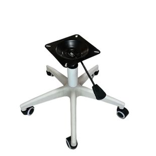 黑色转椅子脚轮椅子脚尼龙脚五星脚电脑椅脚办公配件底座支架