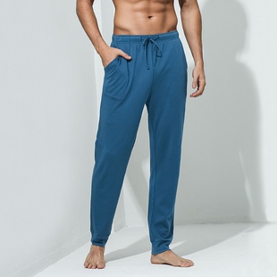 长裤 男 莱赛尔男裤 男士 家居裤 外穿睡裤 运动裤 天丝束脚裤 宽松休闲裤