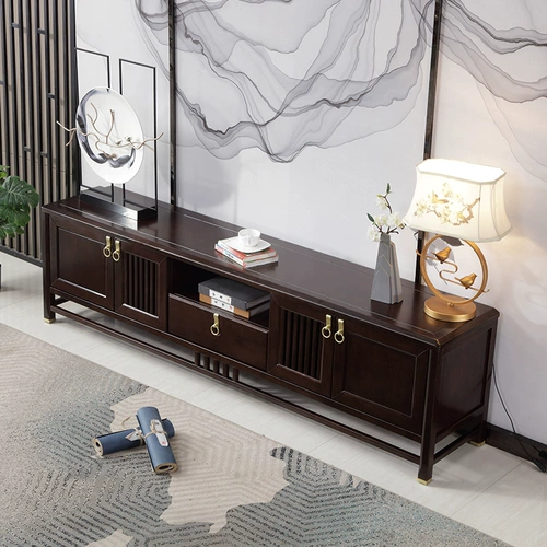 Новый китайский велосипедный шкаф Zen Small Apartment Living Room Места мебель световой роскошный низкий шкаф многофункциональный шкаф