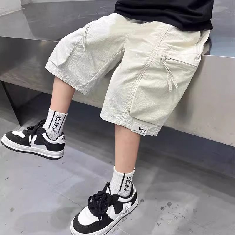男童夏装薄款短裤2025新款图片