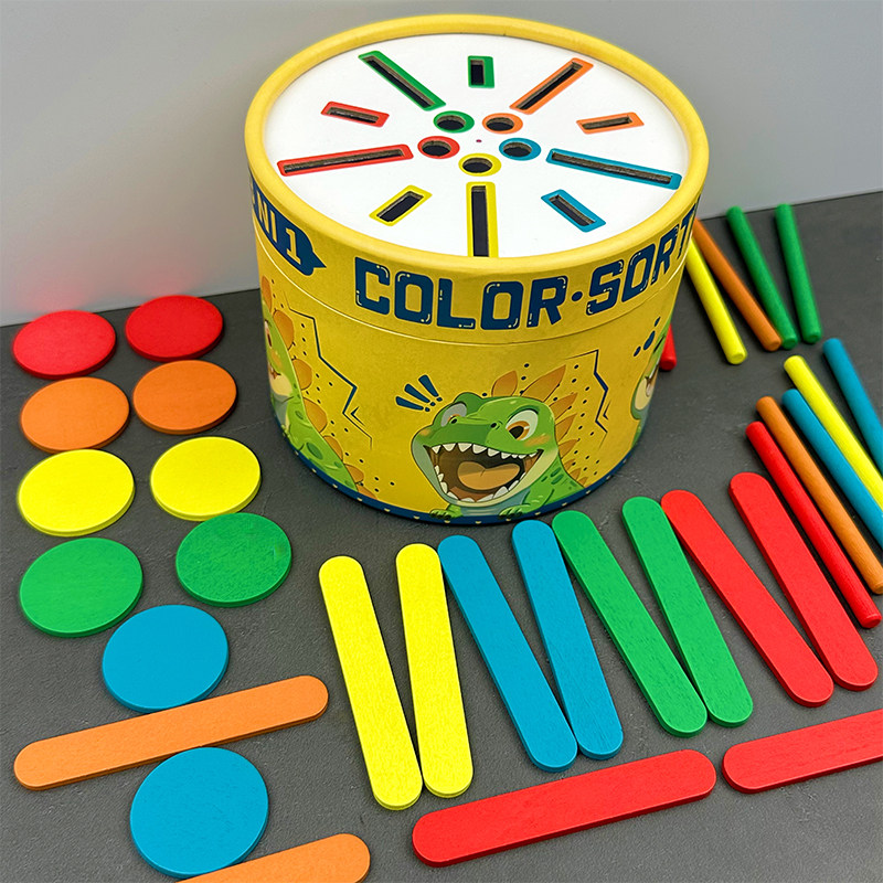 宝宝颜色分类桶投币盒蒙氏早教具认知配对玩具幼儿园益智区角小班,玩具/童车/益智/积木/模型,其他形状认知/配对玩具,淘宝优惠券,粉丝福利购,淘宝优惠卷