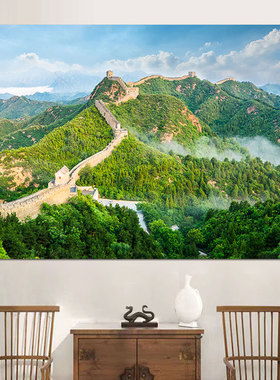 装饰画客厅是风水画欧零长城现代