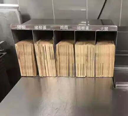 肯德基不锈钢早餐打包袋收纳盒
