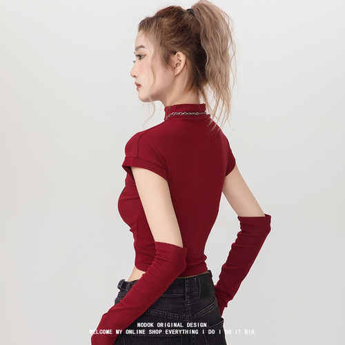 美式复古T恤女美式复古T恤女