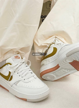 NIKE耐克GAMMA FORCE女空军增高轻便运动低帮休闲板鞋 DX9176-105