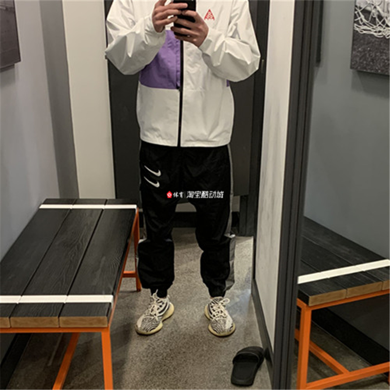 耐克男子运动休闲梭织收脚长裤