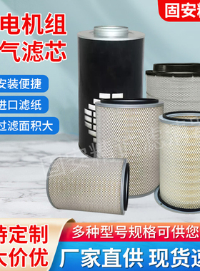 发电机空气滤芯AF26173 25278AF872AF928AF26433螺杆空压机滤清器
