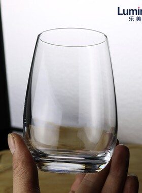 透明耐热玻璃杯乐美雅玻璃企鹅杯